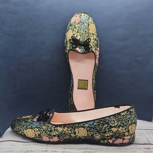 NEW Daniel Green Vintage 60s Tapestry Slippers Flats Size 10